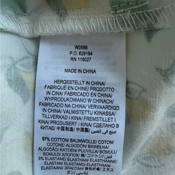 BODEN Women’s Sz 8 Lemon Print Cotton Blend Fit & Flare Sleeveless Spring Dress - Picture 13 of 14